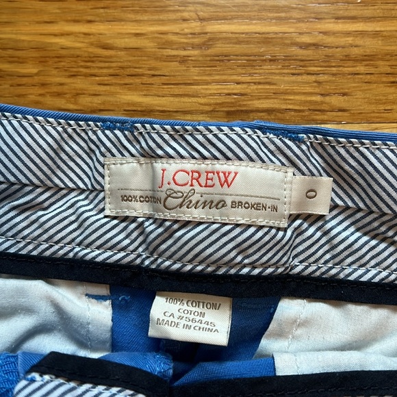 EUC 5 pairs of J.Crew chino shorts size 0 - Picture 13 of 16